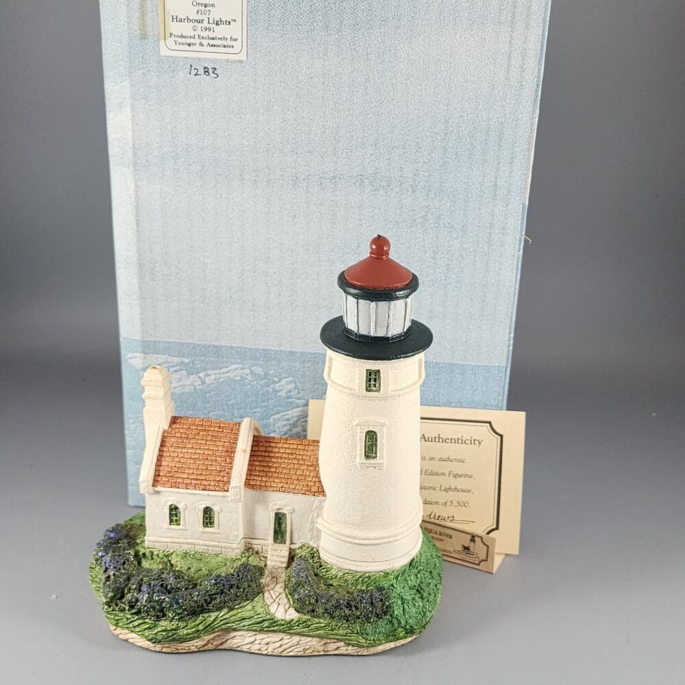 Harbour Lights Lighthouse Umpqua River Oregon #107 New